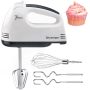 Handmixer Electric Handheld - 7 Speed Portable Kitchen Mixer Electric With 5 Stainless Steel Accessories Whisk Food Beater For Whipping Mixing Cookie