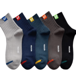 1 5 Pairs Men's Multi-color Quarter Socks Stylish Summer Crew Socks Socks For Men