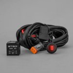 Stedi LED Work Light Wiring Kit Loom Harness Not High Beam Triggered For