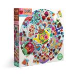 Tea Party 500 Piece Round Puzzle By
