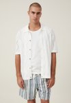 Cotton On Easy Short- Indigo Multi Stripe