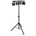 Beamz Partybar 12 Set 2 Par And 2 Derby Rgbw - A1 Sound