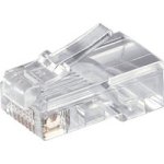 RJ45 10 Pack Modular Plug For Round Cables