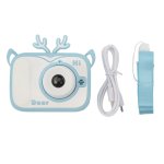 Kids Camcorder With Flash - Blue 2000W