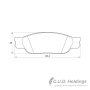 Kbc Brake Pads Front For Jaguar S-type XJ8