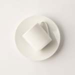 Maxim Espresso Cup & Saucer 4PCE In Gift Box Choose From 3 Colours - Super White