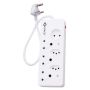 Wacom Waco - 6 Way Multiplug With Shutters