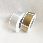 500PCS ROLL 23X42MM Scraping Film Coating Stickers Golden Silvery Diy Scraping Card Stickers For Scratch Cards Coupons Promotion