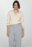 Plus Sweater Verta - Light Beige
