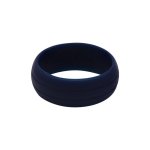 Double Debossed Silicone Rings - Colour Selection - Navy 10