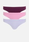 Cotton On Seamless High Cut G String 3 Pack - Multi