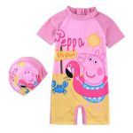Infinity Girls Peppa Pig Design Swimming Costume