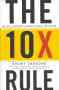 The 10x Rule - Grant Cardone   Hardcover  