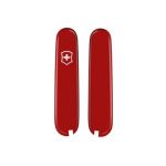 Victorinox Swiss Army Victorinox Red With No Corkscrew Handle Scale Set For 84MM Swiss Army Pocket Knives