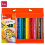 EC00320 Coloured Pencil 24 Colour Full Length Triangular – 6935205308931