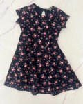 Primark Navy Floral Dress 3 4Y