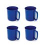 GSI Outdoors Cascadian Mug 415ML Blue - Set Of 4