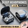 Digital Display BT Headsets Mini Stereo TWS Wireless ChargingCase With Mic Sports Noise Cancelling Gameing Long StandbyIn-ear Earbuds