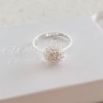 Calah 925 Sterling Silver Cz Ring - Size 6