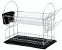 Casa Catania 2 Tier Chrome Dish Rack