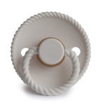 Rope Latex Baby Pacifier - Silver Gray Size 2