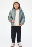 Water-repellent Puffer Jacket - Turquoise