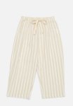 PoP Candy Striped Pants - Beige & White