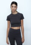 Cropped T-Shirt - Grey