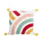 Diagonal Rainbow Embroidered Scatter