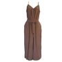 Ladies Brown Jumpsuit & Belt