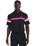 Men's Ua Tee To Green Colorblock Polo - Black LG