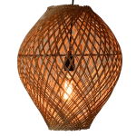 The V Pendant - 600MM Dia X 650MM H Natural