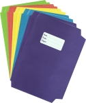 Precut A4 Bright Book Covers 10'S
