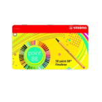 Stabilo Point 88 Fineliner: Assorted Metal Box 50S
