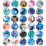 30 Pcs Fridge Magnets Gift Notes Decor Office Cabinets Whiteboards - 3078