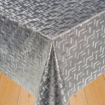 Dekorama Gold 140CM Turkish Pvc Tabling With Flannel Backing 3 - Per Metre