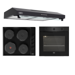 Defy Hob-extractor & Oven Black Combo