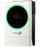 Pure Mks Iv 6000-48 Growcol Off-grid Sine Wave Mppt Solar Inverter Mks Iv 6KW Twin 48V LED Ring With Rgb Lights 4.3 Coloured