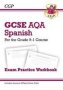 Gcse Spanish Aqa Exam Practice Workbook   Includes Answers & Free Online Audio     Paperback
