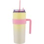 Clicks Water Cup With Straw Yellow