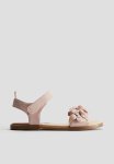 Appliqu D Sandals - Powder Pink