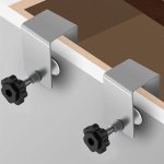 4PCS Drawer Front Installation Clamps - Easy And Fast Cabinet Hardware Jig