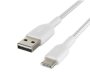 Belkin Boostcharge Usb-a To Usb-c Braided Cable - 1M - White