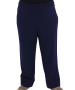 Ladies Ottoman Pants - 60 / Navy