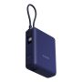XiaoMi 33W Power Bank 10000mAh Integrated Cable – Blue