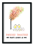 Decor Print Love Birds - Unframed A2