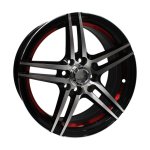 15" M7077 4 100 Gloss Black Alloy Wheels - Autostyle Motorsport South Africa