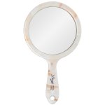 Diane Small Two-sided Mirror With Handle