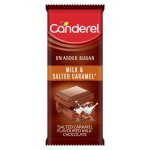 Canderel Milk & Salted Caramel Chocolate Slab 100G
