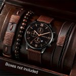 Fashionable Men's Quartz Wrist Watch With Nylon Strap And Zinc Alloy Case Non-waterproof Pointer Display Electronic Drive - Styl
